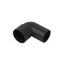 FloPlast Solvent Weld Waste Bend Swivel Male and Female - 90 Degree x 32mm Anthracite Grey
