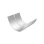 Cast Aluminium Half Round Gutter Union - 100mm PPC