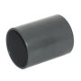 FloPlast Solvent Weld Waste Coupling - 32mm Anthracite Grey