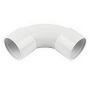 FloPlast Solvent Weld Waste Bend Swept - 92.5 Degree x 40mm White