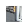 Fibre Cement Cladding Aluminium Vertical Trim - 3mtr Pearl Grey