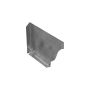 Zinc Large Ogee Gutter Right Stop End -145mm