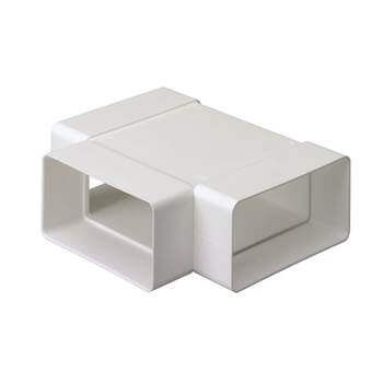 System 100 Rectangular Ventilation Duct Tee - 110mm x 54mm