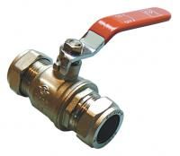 Ball Valve Lever - 15mm Red