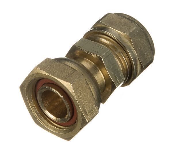 Compression Tap Connector Straight - 22mm x 3/4