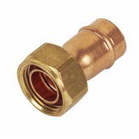 Solder Ring Tap Connector Straight - 22mm x 3/4