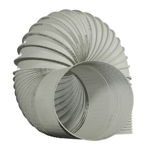 Easipipe Round Ventilation Duct Flexible PVC Hose - 100mm x 6mtr