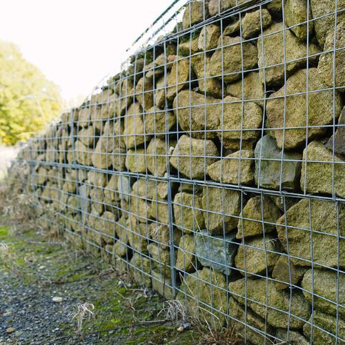 3mm Welded Wire Mesh Gabion Baskets - 2000mm x 1000mm x 500mm Galvanised