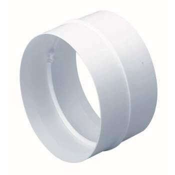 Monsoon Round Ventilation Duct Straight Connector - 100mm