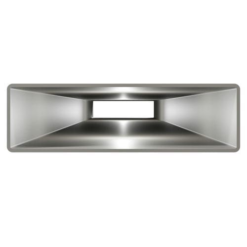 Monsoon Rectangular Ventilation Duct Flat Duct - 204mm x 60mm x 1.5mtr