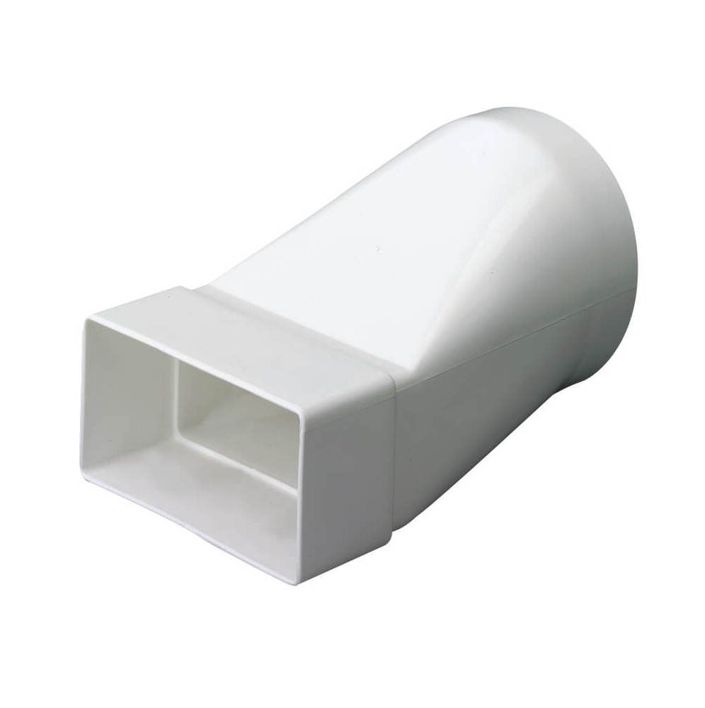 Monsoon Rectangular Ventilation Duct Round to Rectangular Adaptor - 204mm x 60mm