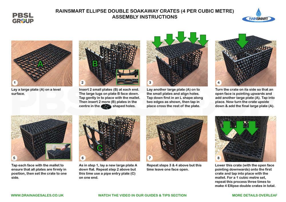 Rainsmart Ellipse Soakaway Crate Flat-Packed