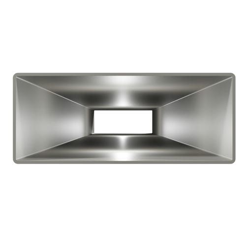 Monsoon Rectangular Ventilation Ducting Flat Duct - 220mm x 90mm x 1.5mtr