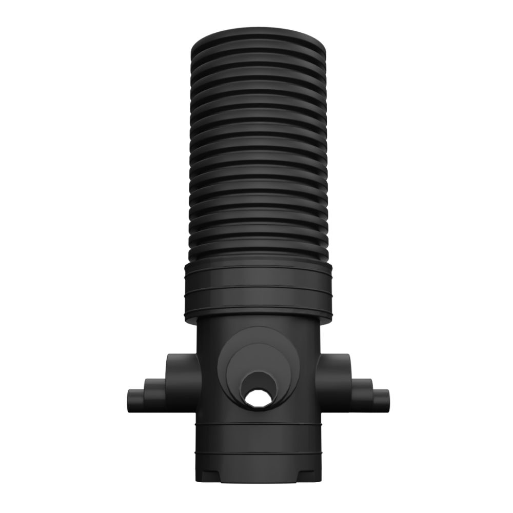 Catchpit Chamber Set - 600mm Diameter x 1555mm Height For 160mm/225mm & 300mm Pipe with 110mm/160mm & 225mm Inlets