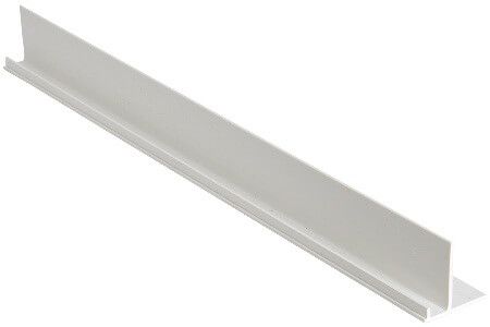 FloPlast Shiplap Cladding Starter Trim - 5mtr White