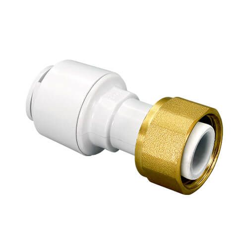 Flofit+ Push Fit Tap Connector 15mm x 3/4"