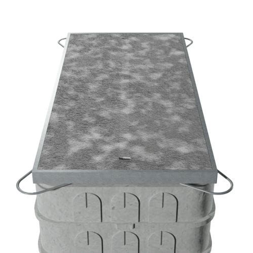 BT Quadbox Duct Access Cover Concrete - for 1310mm x 610mm Chamber