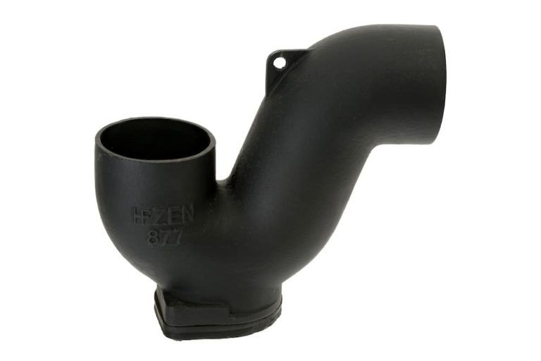 Mech 416 Cast Iron Soil P Trap with Bottom Access 150mm