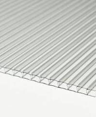 Polycarbonate Sheet Twinwall - 10mm x 1000mm x 3mtr Clear