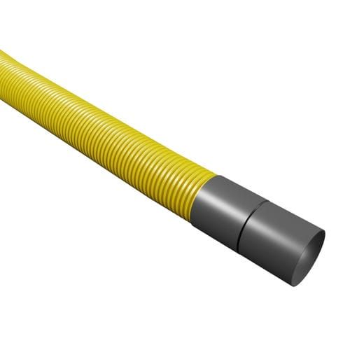 Twinwall Utility Duct Gas - 94mm (I.D.) x 6mtr Yellow