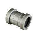 Push Fit Waste Coupling - 50mm Grey