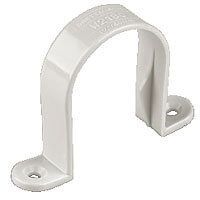 FloPlast Push Fit Waste Pipe Clip - 32mm White