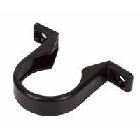 FloPlast Push Fit Waste Pipe Clip - 40mm Black