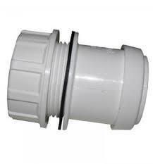 FloPlast Push Fit Waste Tank Connector - 40mm White