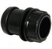 Push Fit Waste Tank Connector - 40mm Black
