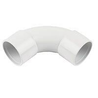 FloPlast Solvent Weld Waste Bend Swept - 92.5 Degree x 32mm White