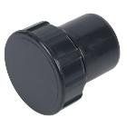 FloPlast Solvent Weld Waste Access Plug - 32mm Black