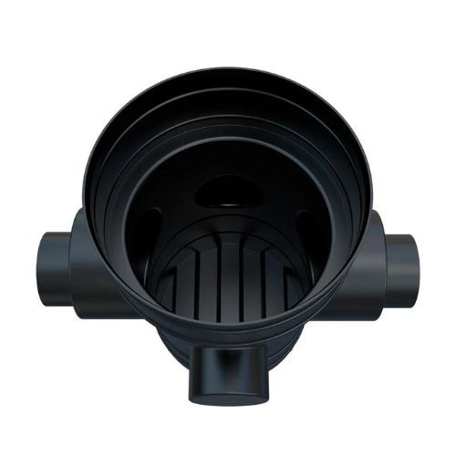 Catchpit Chamber Base - 450mm Diameter For 225mm Twinwall with 150mm Inlets