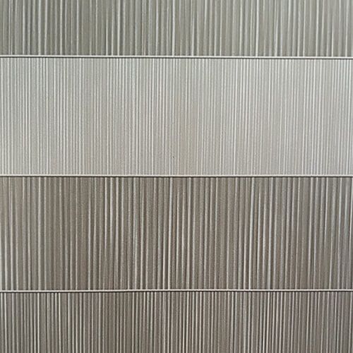 Storm Internal Cladding Panel - 250mm x 2600mm x 8mm Silver Stripe - Pack of 4 - For Bathrooms/ Kitchens/ Ceilings