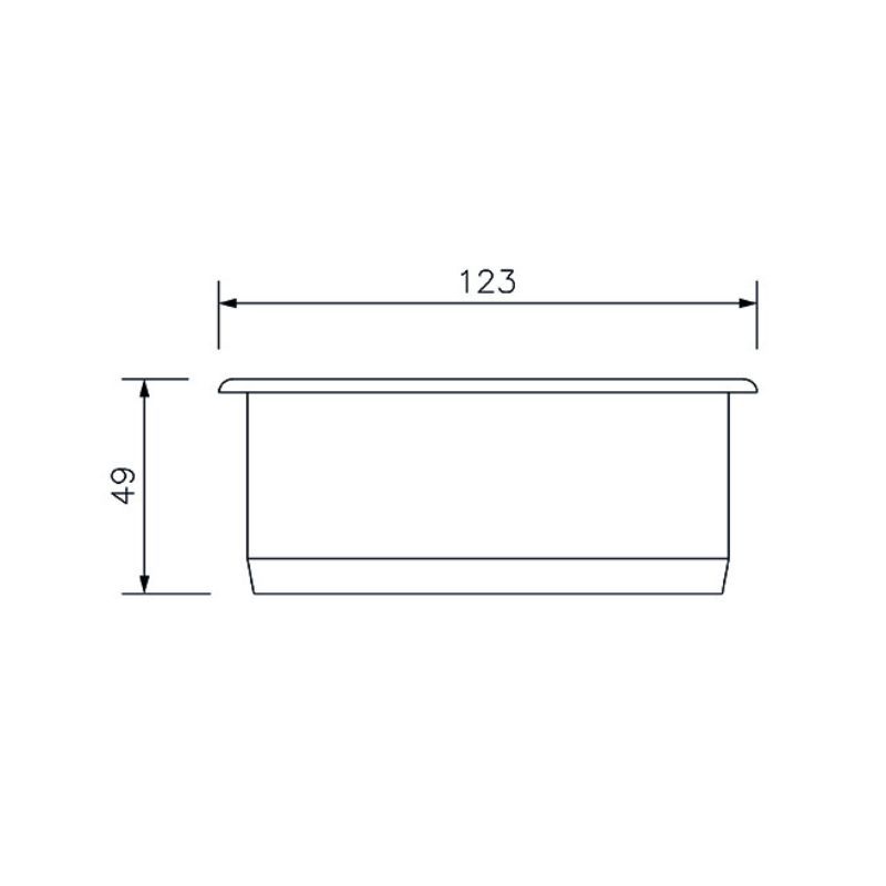 FloPlast Drainage Socket Plug - 110mm