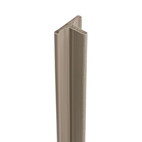 Composite Slatted Cladding Joint Trim - 3.6mtr Silver Birch