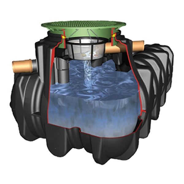 Rainwater Harvesting System - Platin Flat Tank For Vehicle Loading 1500 Litre