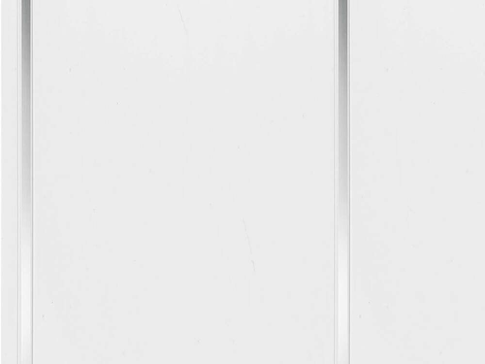 Guardian Internal Cladding Panel - 200mm x 2600mm x 10mm Moderna White And Silver - Pack of 5 - For Bathrooms/ Kitchens/ Ceilings