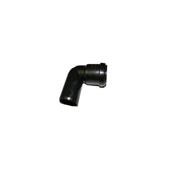 FloPlast Solvent Weld Waste Bend Swivel Male and Female - 90 Degree x 40mm Black