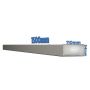 System 100 Rectangular Ventilation Duct Flat Duct  - 110mm x 54mm x 1.5mtr