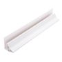 Guardian Internal Cladding PVC Scotia Trim/ 2 Part Wall Ceiling Cove - 2700mm x 10mm White - For Bathrooms/ Showers