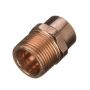 Solder Ring Male Iron Adaptor - 15mm x 1/2