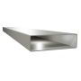 Supertube Rectangular Ventilation Duct Flat Duct - 204mm x 60mm x 1.5mtr