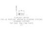 FloPlast Shiplap Cladding Two Part Top Edge Trim - 5mtr White