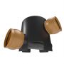FloPlast Inspection Chamber Base 3 Adjustable Inlets - 90 Degree x 300mm Diameter