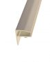 PolyX PVC F Section Rafter Supported - 10mm x 4mtr White