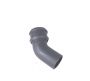 Cast Iron Round Downpipe Bend - 135 Degree x 75mm Primed