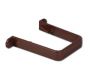 FloPlast Square Downpipe Clip - 65mm Brown