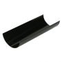 FloPlast Mini Gutter - 76mm x 2mtr Black