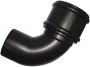 FloPlast Ring Seal Soil Bend Single Socket - 92.5 Degree x 110mm Cast Iron Effect