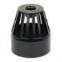 FloPlast Ring Seal Soil Vent Terminal - 110mm Black